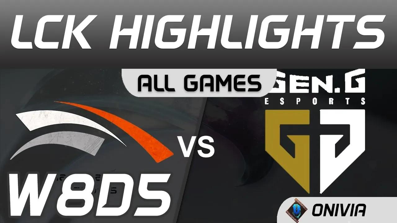 HLE vs GEN Highlights ALL GAMES LCK Spring 2020 W8D5 Hanwha Life Esports vs Gen G LCK Highlights 202 thumbnail