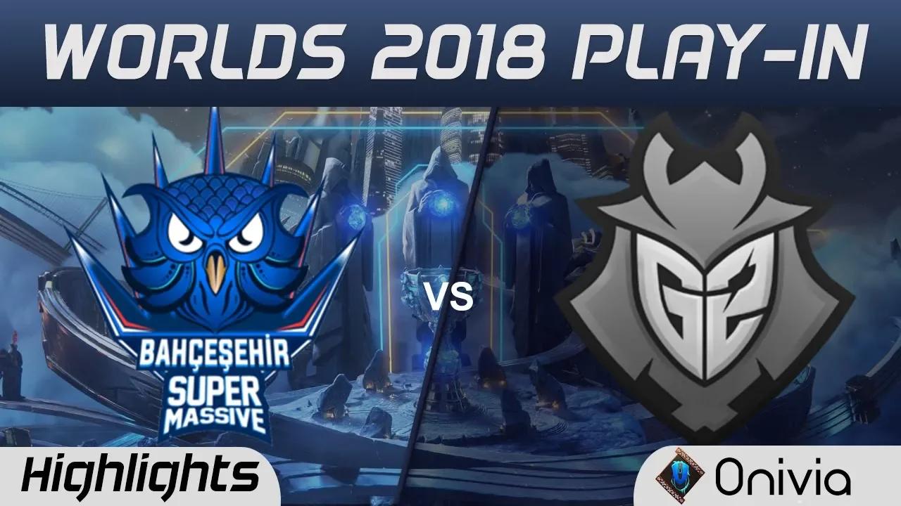 SUP vs G2 Highlights Worlds 2018 Play In SuperMassive Esports vs G2 Esports by Onivia thumbnail