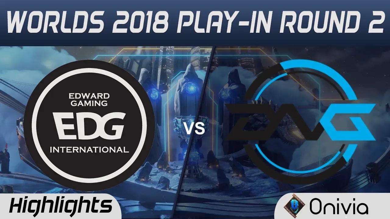 EDG vs DFM Highlights Game 3 Worlds 2018 Play In Round 2 Edward Gaming vs Detonation FocusMe by Oniv thumbnail