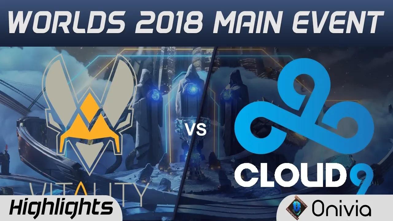 VIT vs C9 Highlights Worlds 2018 Main Event Team Vitality vs Cloud9 by Onivia thumbnail