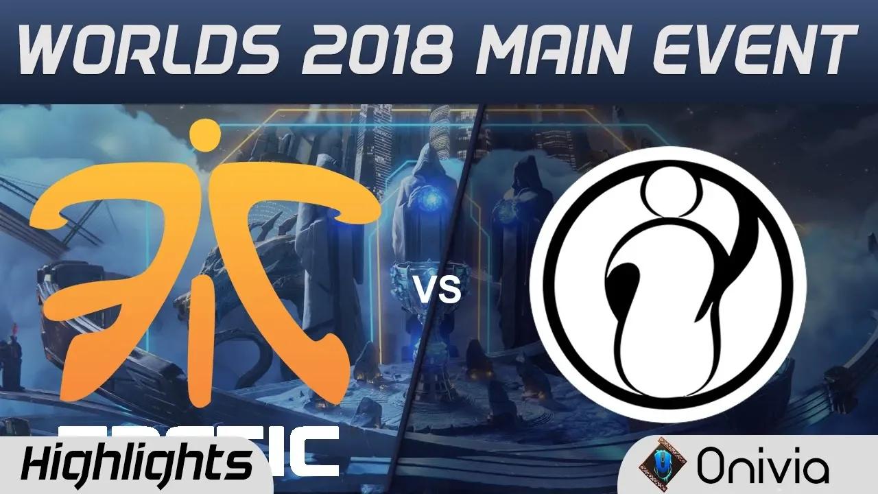 FNC vs IG Highlights Worlds 2018 Main Event Fnatic vs Invictus Gaming by Onivia thumbnail