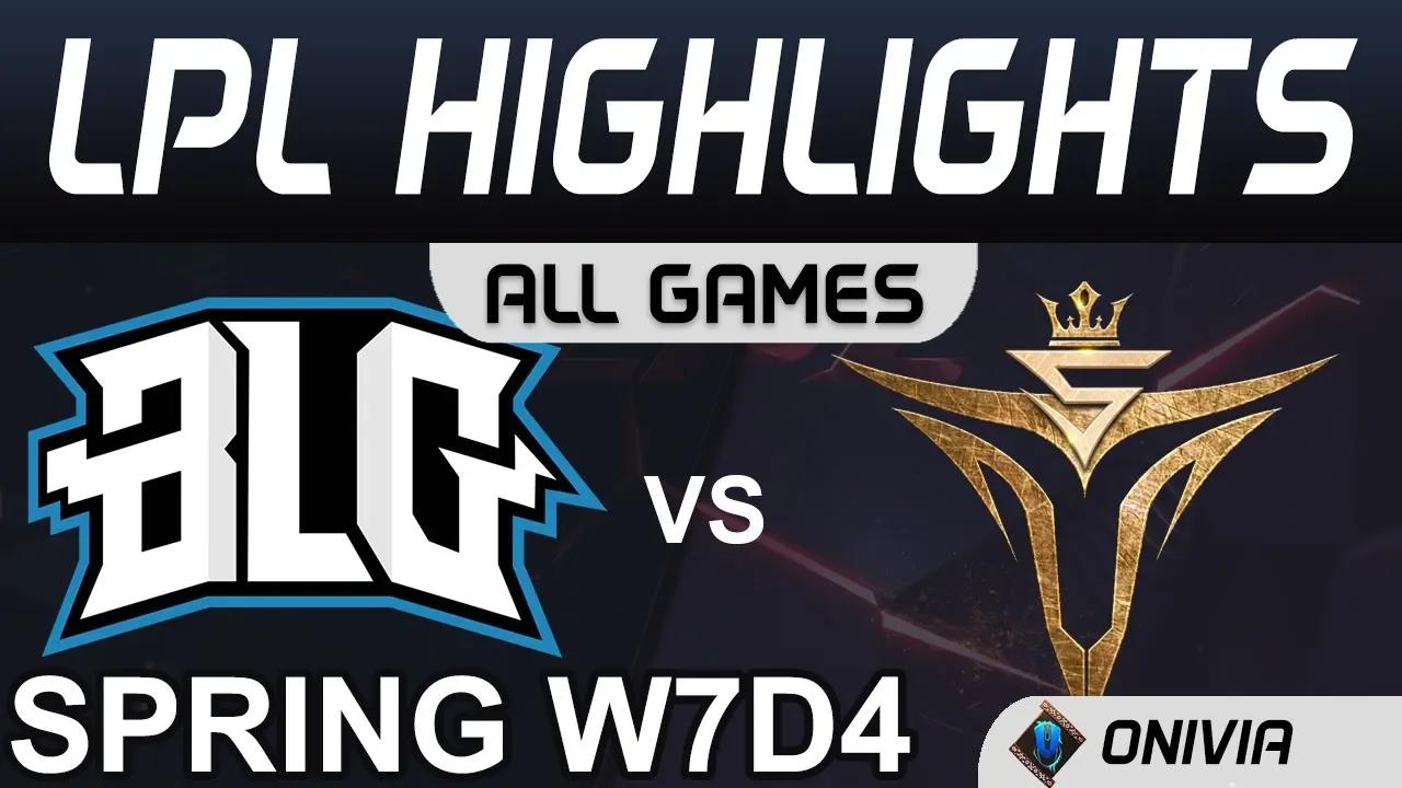 BLG vs V5 Highlights ALL GAMES LPL Spring 2020 W7D4 Bilibili Gaming vs Victory Five Onivia thumbnail