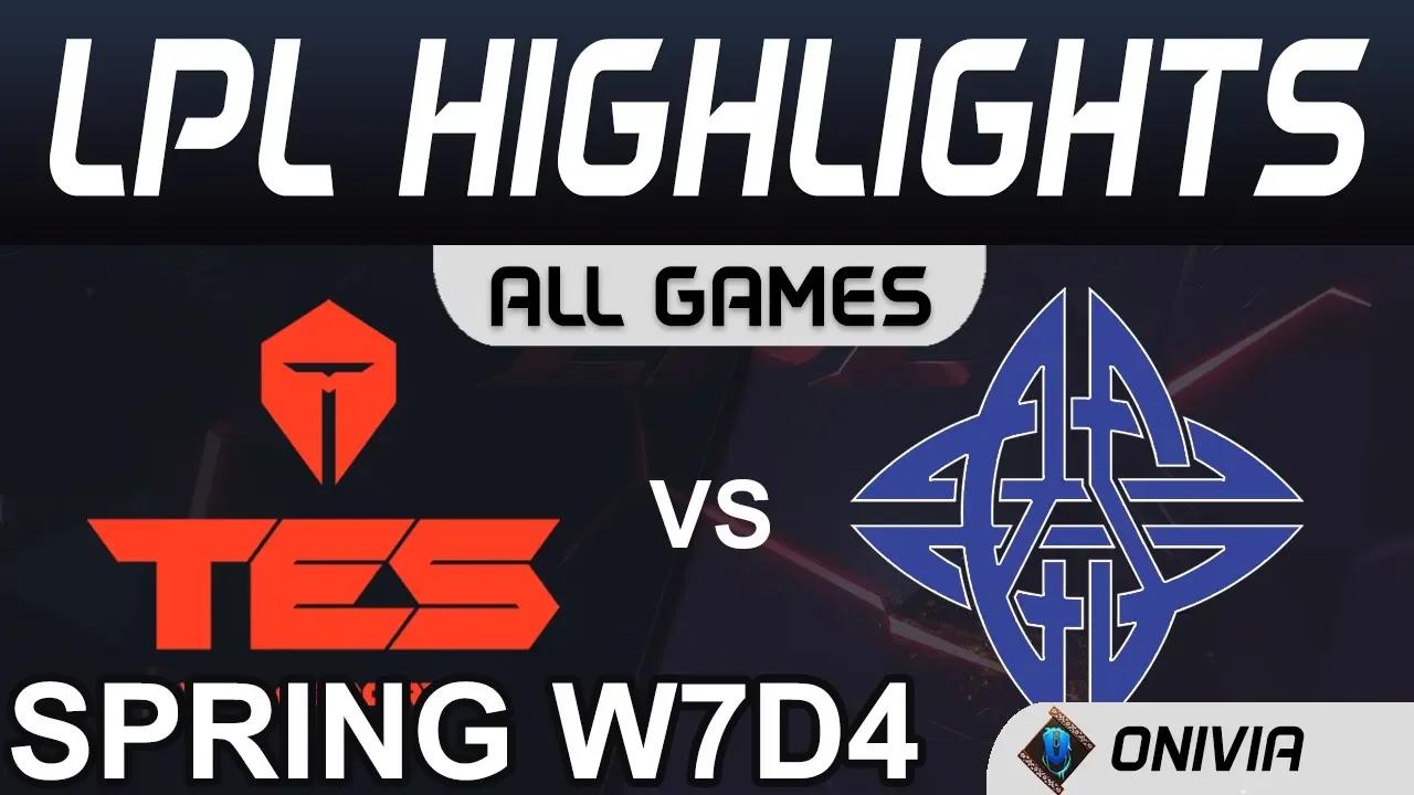 TOP vs ES Highlights ALL GAMES LPL Spring 2020 W7D4 Top Esports vs eStar by Onivia thumbnail