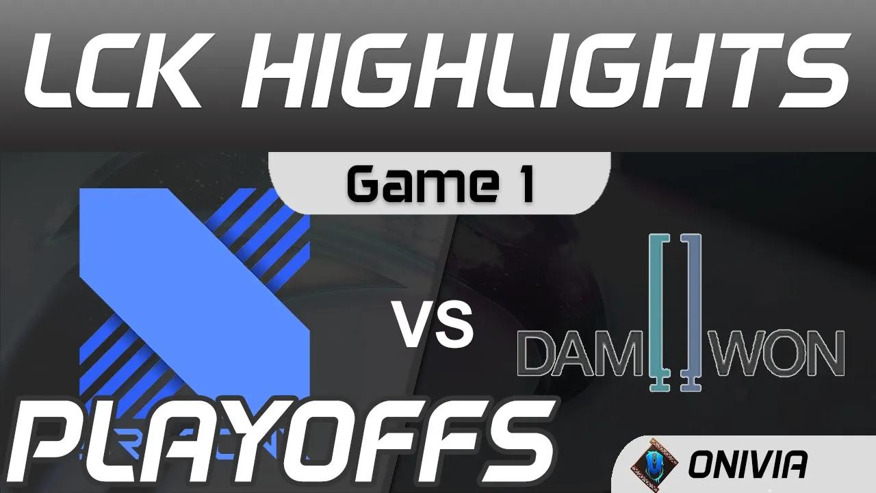 DRX vs DWG Highlights Game 1 Round2 LCK Spring Playoffs 2020 KT Rolster vs DAMWON Gaming by Onivia thumbnail