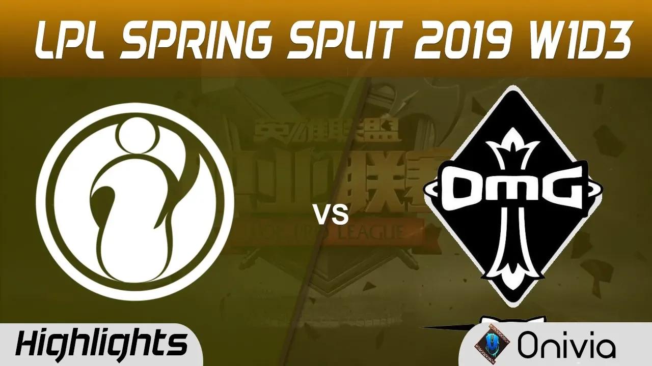 IG vs OMG Highlights Game 2 LPL Spring 2019 W1D3 Invictus Gaming vs Oh My God by Onivia thumbnail