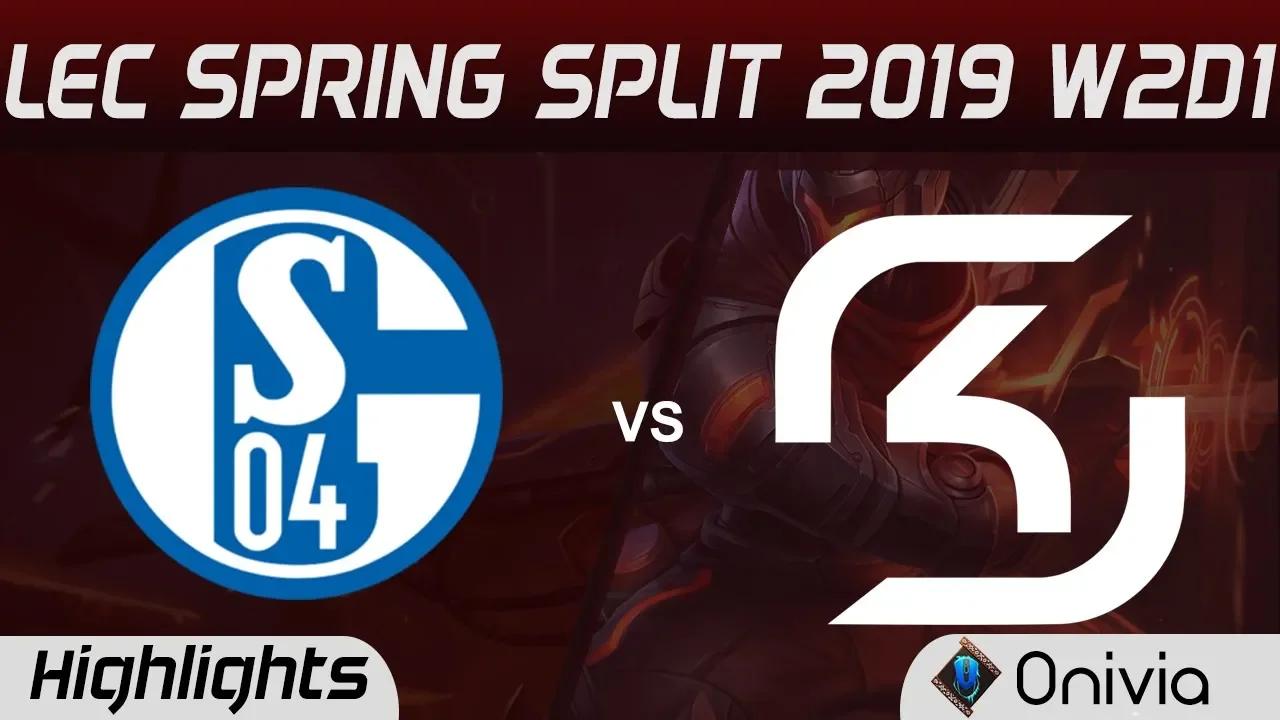 S04 vs SK Highlights LEC Spring Split 2019 W2D1 FC Schalke 04 vs SK Gaming By Onivia thumbnail