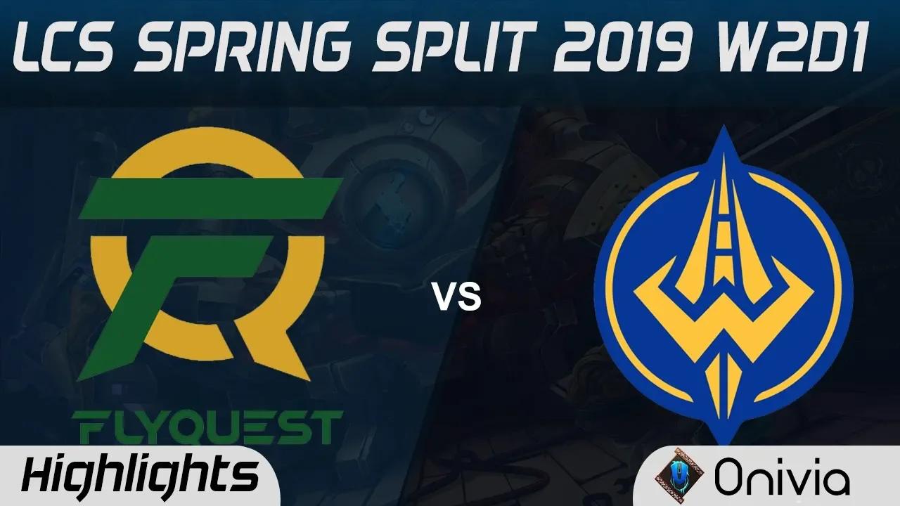 FLY vs GGS Highlights LCS Spring Split 2019 W1D1 Flyquest vs Golden Guardians by Onivia thumbnail