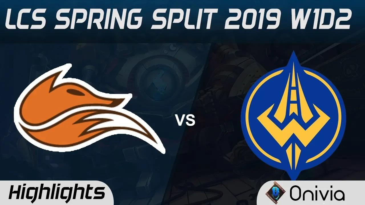 FOX vs GGS Highlights LCS Spring Split 2019 W1D2 Echo Fox vs Golden Guardians by Onivia thumbnail