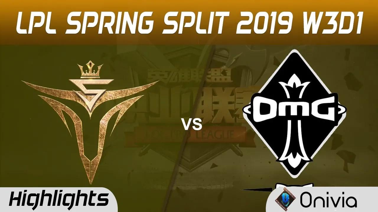 V5 vs OMG Highlights Game 1 LPL Spring 2019 W3D1 Victory Five vs OMG by Onivia thumbnail