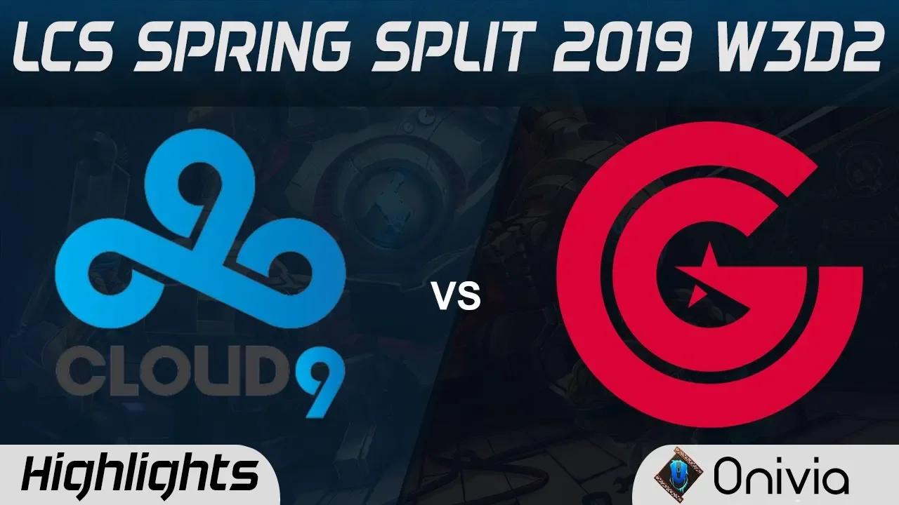 C9 vs CG Highlights LCS Spring Split 2019 W3D2 Cloud9 vs Clutch Gaming by Onivia thumbnail