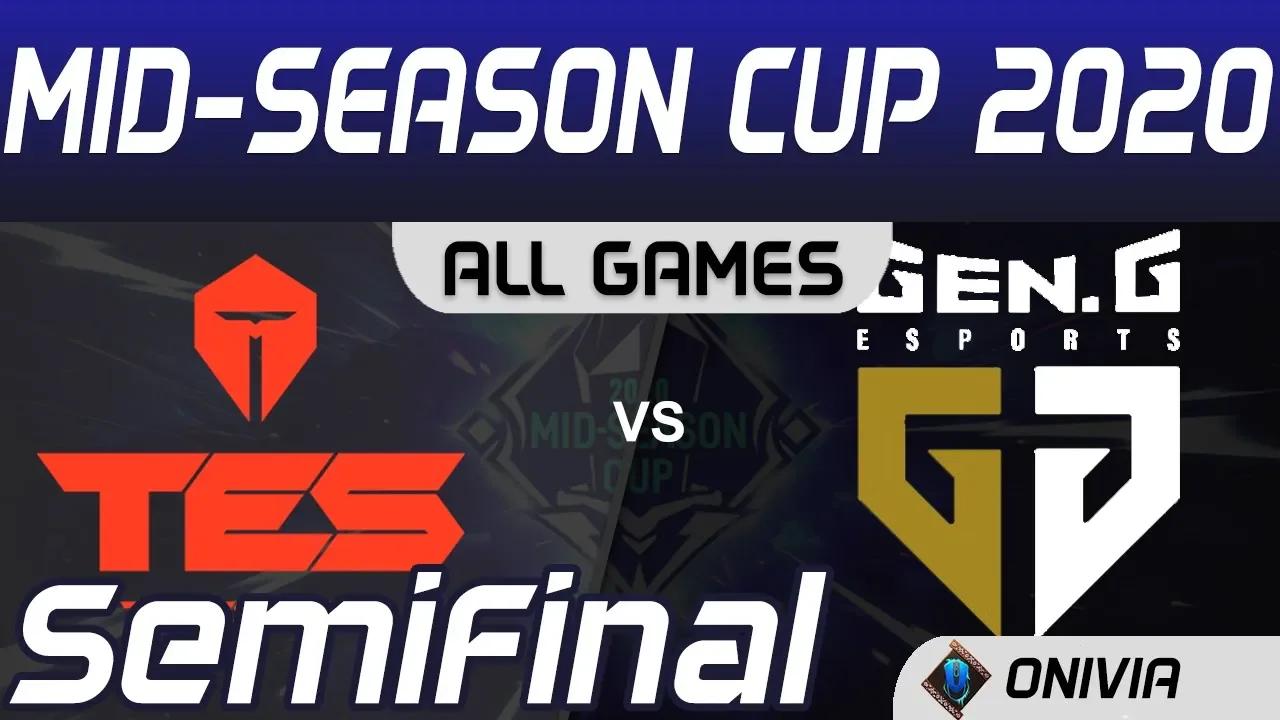 TES vs GEN Highlights ALL GAMES Day 3 Mid Season Cup 2020 Semifinals Top Esports vs Gen G by Onivia thumbnail