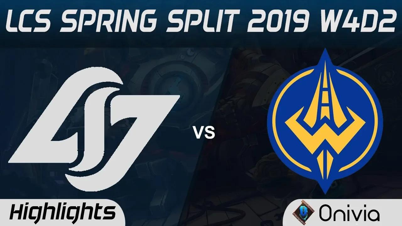 CLG vs GGS Highlights LCS Spring Split 2019 W4D2 Counter Logic Gaming vs Golden Guardians by Onivia thumbnail