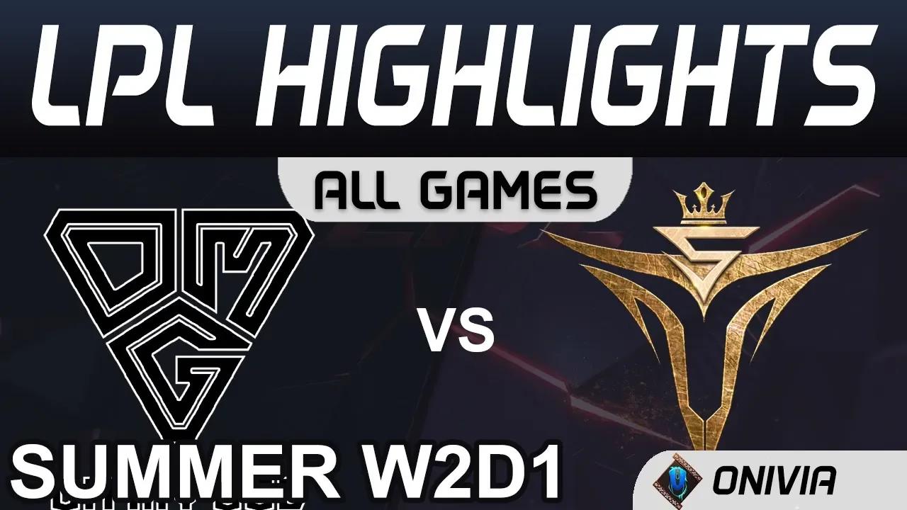 OMG vs V5 Highlights ALL GAMES LPL Summer Season 2020 W2D1 Oh My God vs Victory Five by Onivia thumbnail