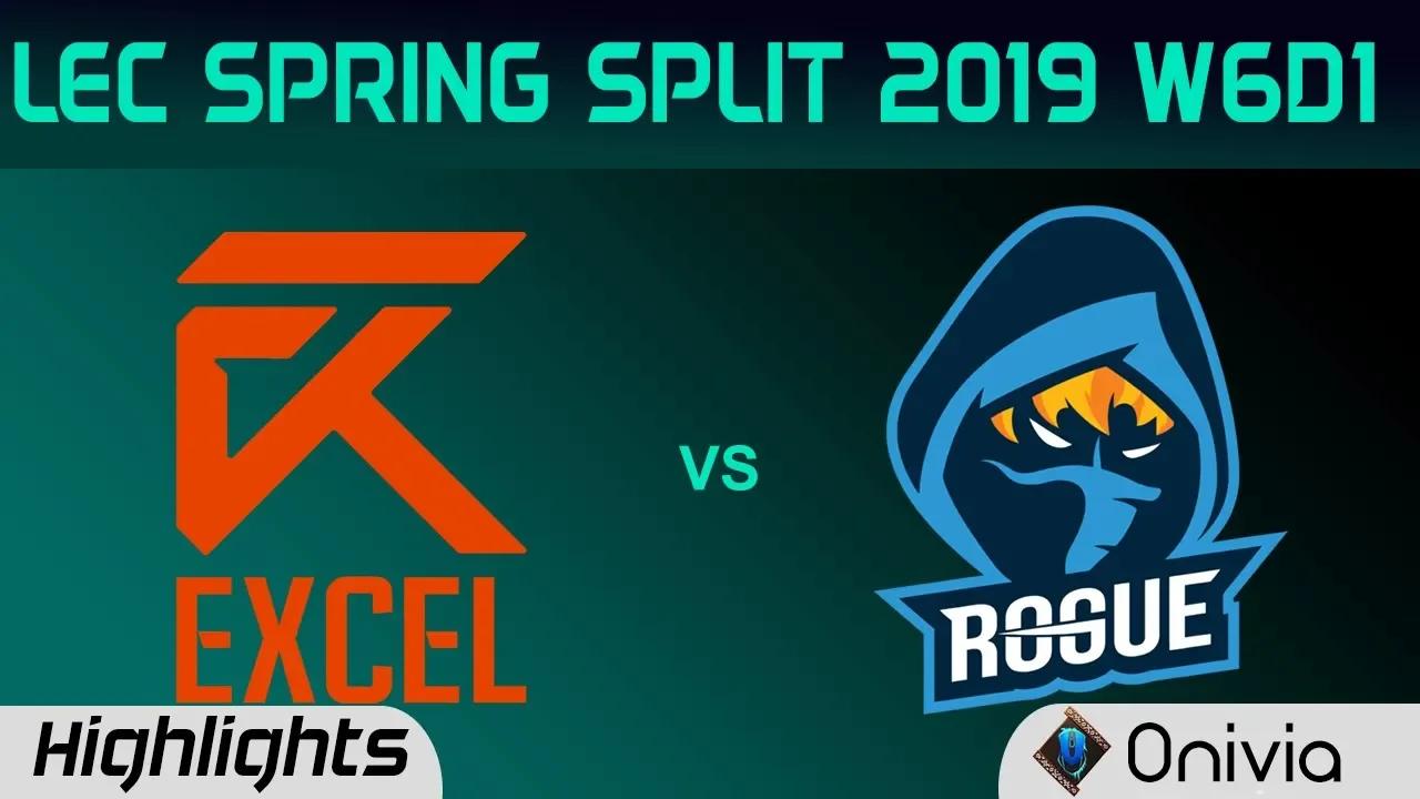 XL vs RGE Highlights LEC Spring Split 2019 W6D1 Excel esports vs Rouge By Onivia thumbnail