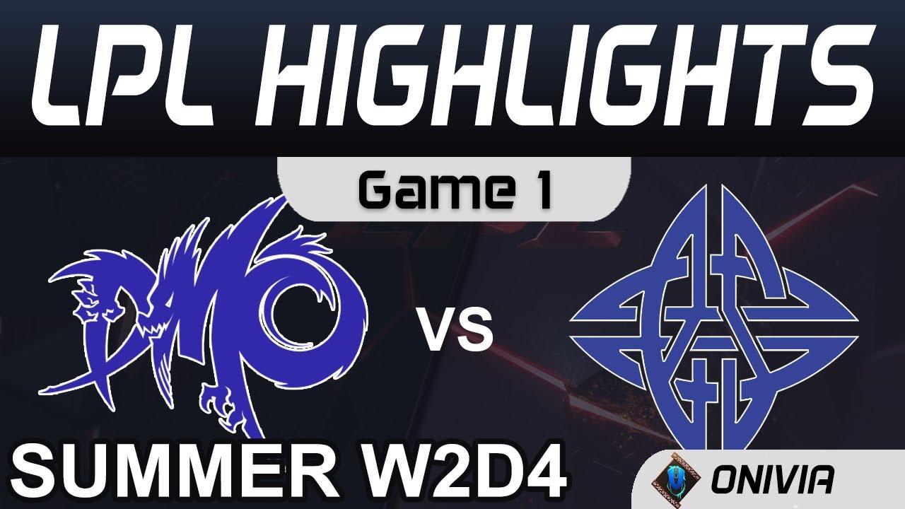 DMO vs ES Highlights Game 1 LPL Summer Season 2020 W2D4 Dominus Esports vs eStar Gaming by Onivia thumbnail