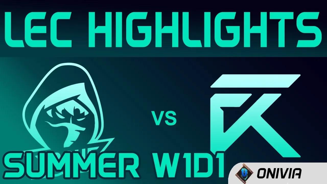 RGE vs XL Highlights LEC Summer 2020 W1D1 Rogue vs Excel Esports LEC Highlights by Onivia thumbnail