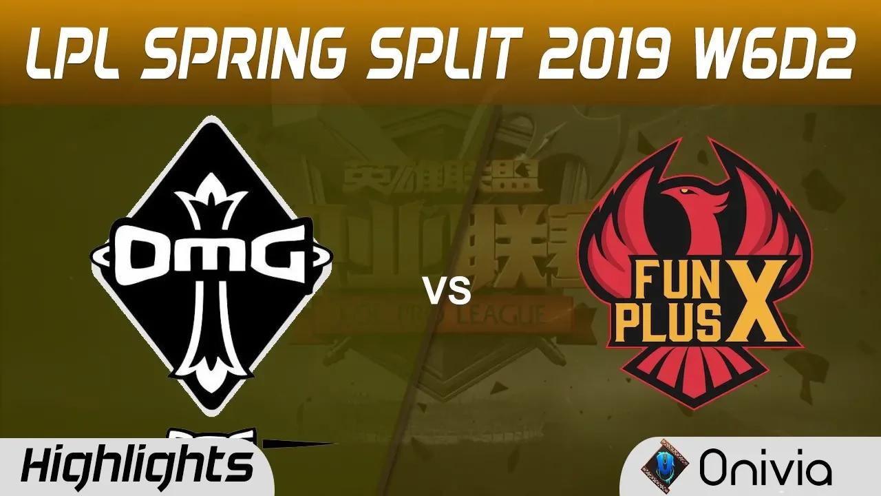 OMG vs FPX Highlights Game 2 LPL Spring 2019 W6D2 OMG vs FunPlus Phoenix by Onivia thumbnail