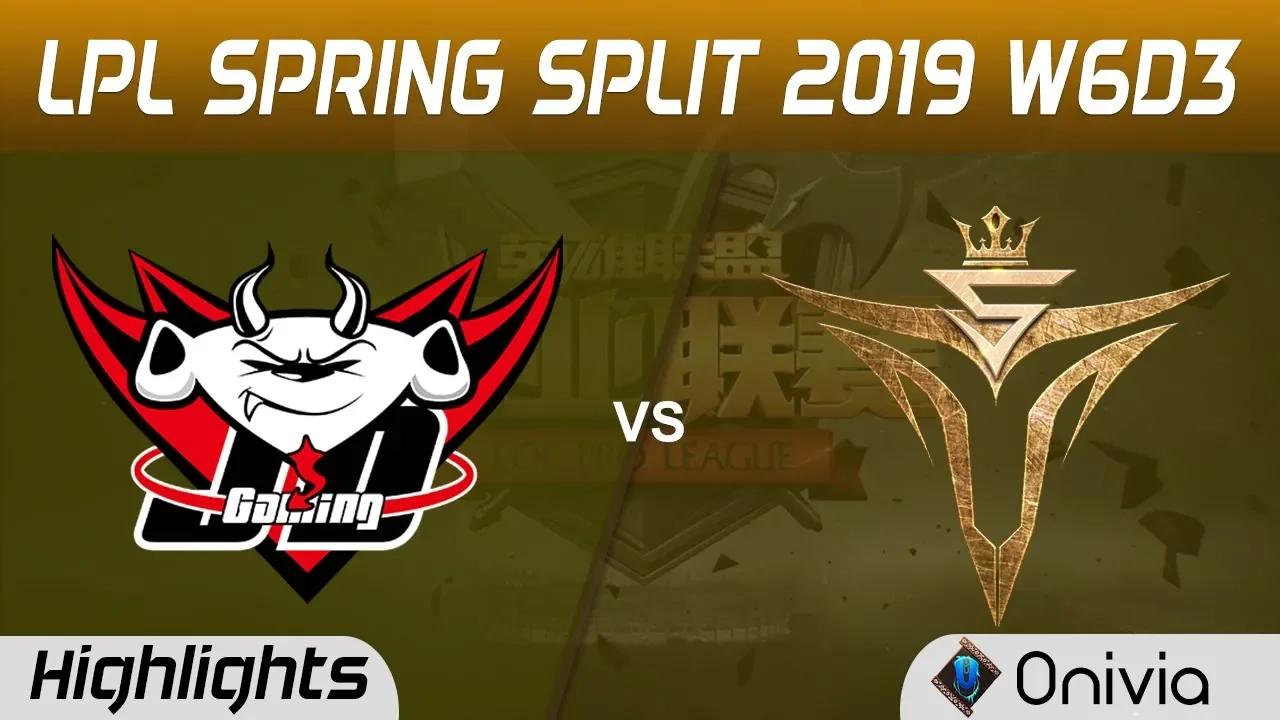 JDG vs V5 Highlights Game 1 LPL Spring 2019 W6D3 JD Gaming vs Victory Five by Onivia thumbnail