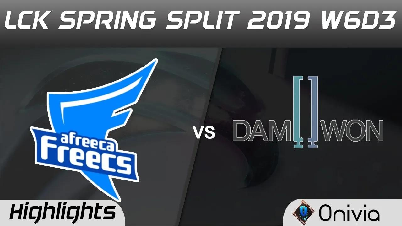 AF vs DWG Highlights Game 2 LCK Spring 2019 W6D3 Afreeca Freecs vs DAMWON Gaming by Onivia thumbnail