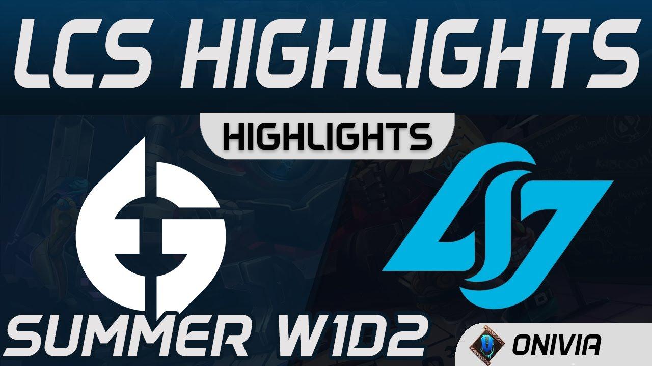 EG vs CLG Highlights LCS Summer 2020 W1D2 Evil Geniuses vs Counter Logic Gaming by Onivia thumbnail