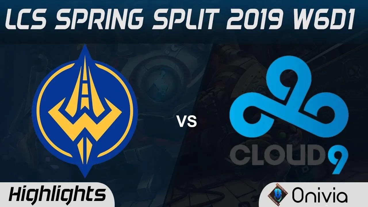 GGS vs C9 Highlights LCS Spring Split 2019 W6D1 Golden Guardians vs Cloud9 by Onivia thumbnail