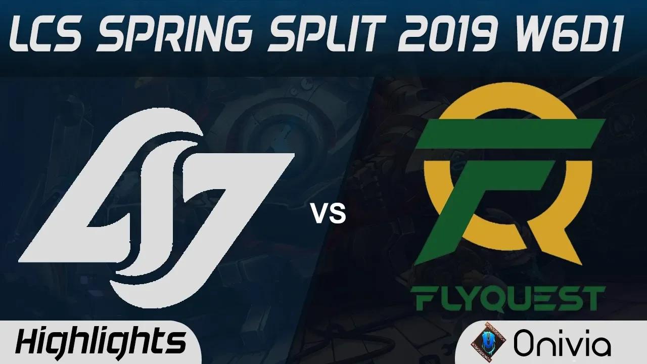 CLG vs FLY Highlights LCS Spring Split 2019 W6D1 Counter Logic Gaming vs Flyquest by Onivia thumbnail