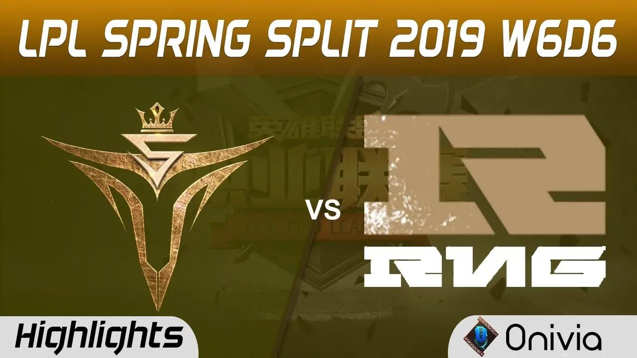 V5 vs RNG Highlights Game 1 LPL Spring 2019 W6D6 Victory Five vs Royal Never Give Up by Onivia thumbnail