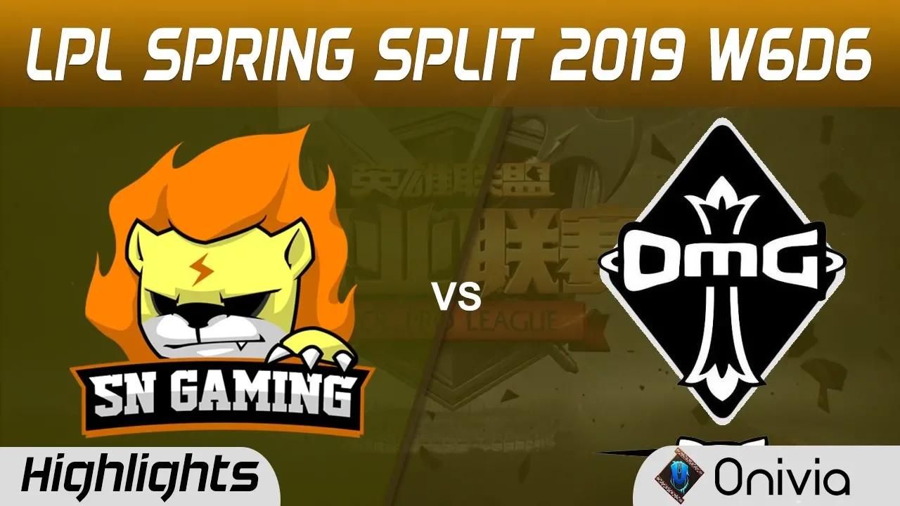 SN vs OMG Highlights Game 3 LPL Spring 2019 W6D6 Suning Gaming vs Oh My God by Onivia thumbnail