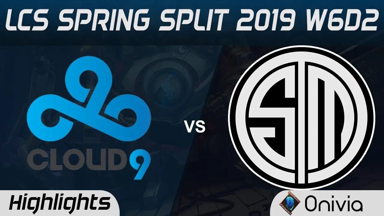 C9 vs TSM Highlights LCS Spring Split 2019 W6D2 Cloud9 vs Team Solo Mid by Onivia thumbnail