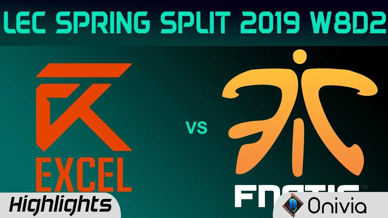 XL vs FNC Highlights LEC Spring Split 2019 W8D2 Excel Esports vs Fnatic By Onivia thumbnail