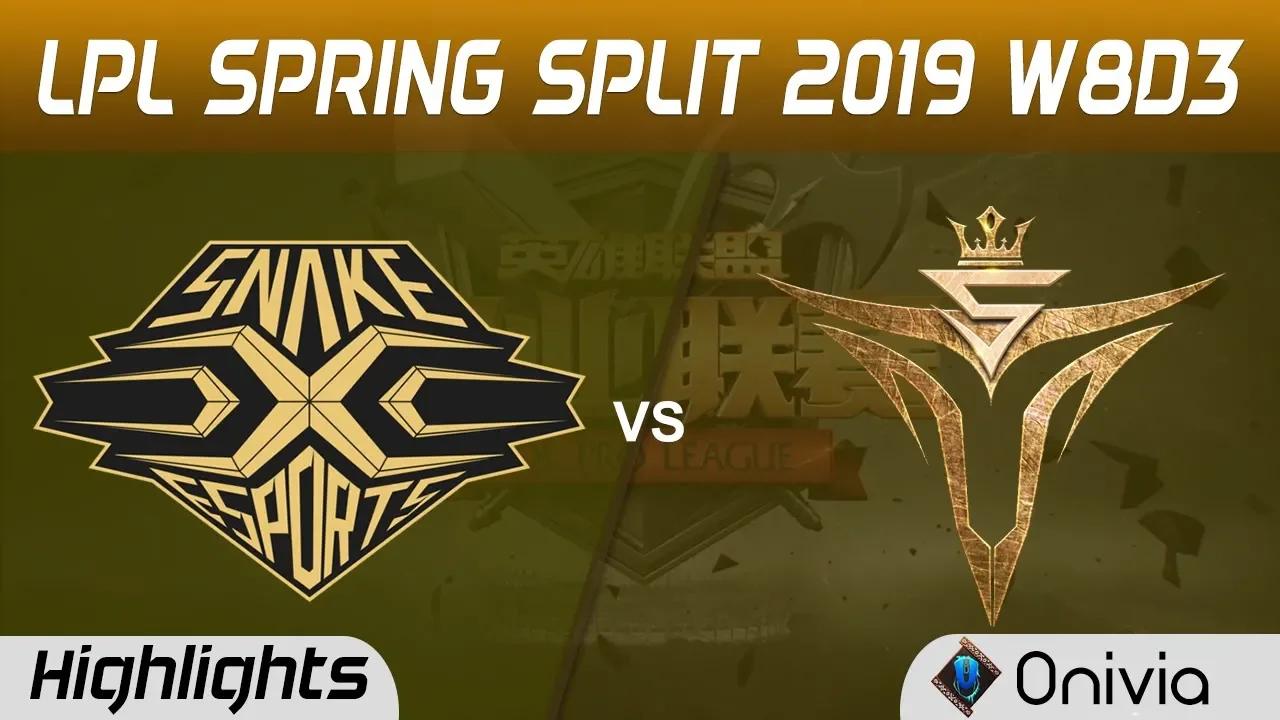 SS vs V5 Highlights Game 1 LPL Spring 2019 W8D3 Snake Esports vs Victory Five by Onivia thumbnail