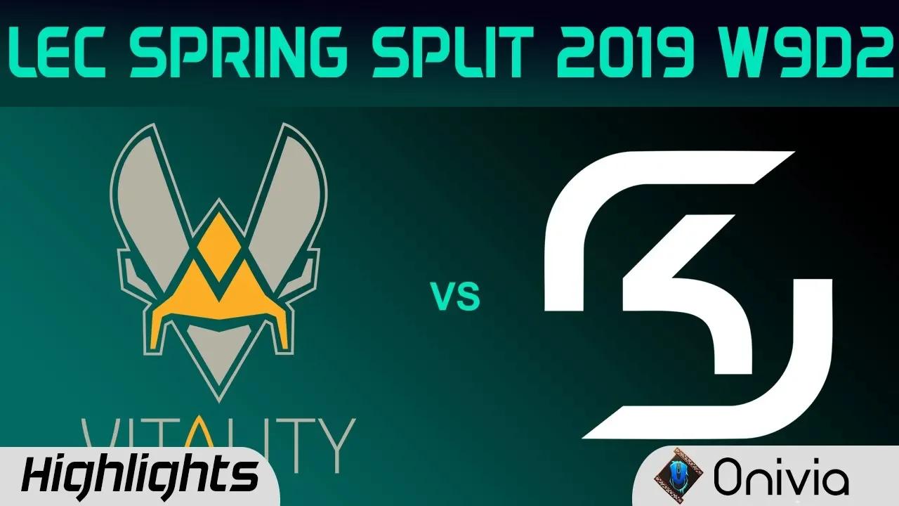 VIT vs SK Highlights LEC Spring 2019 W9D2 Team Vitality vs SK Gaming LEC Highlights By Onivia thumbnail