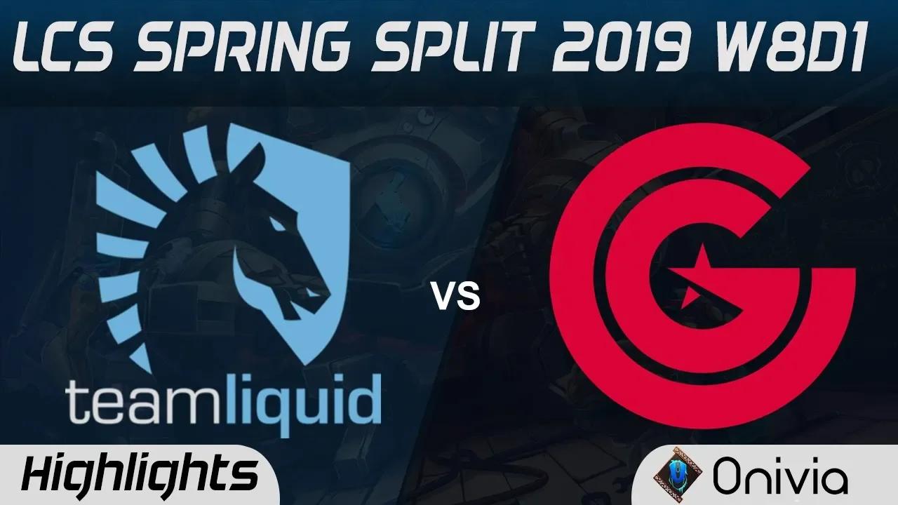 TL vs CG Highlights LCS Spring 2019 W8D1 Team Liquid vs Clutch Gaming LCS Highlights by Onivia thumbnail