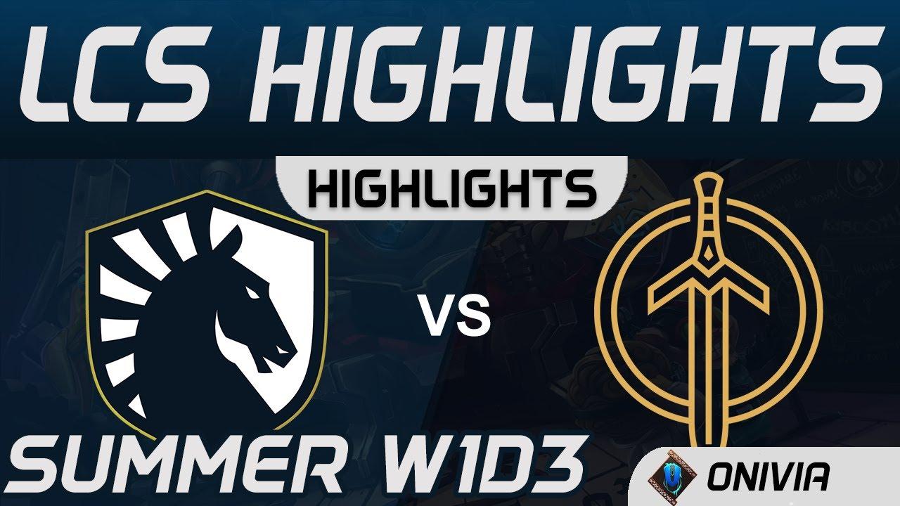 TL vs GG Highlights LCS Summer 2020 W1D3 Team Liquid vs Golden Guardians by Onivia thumbnail