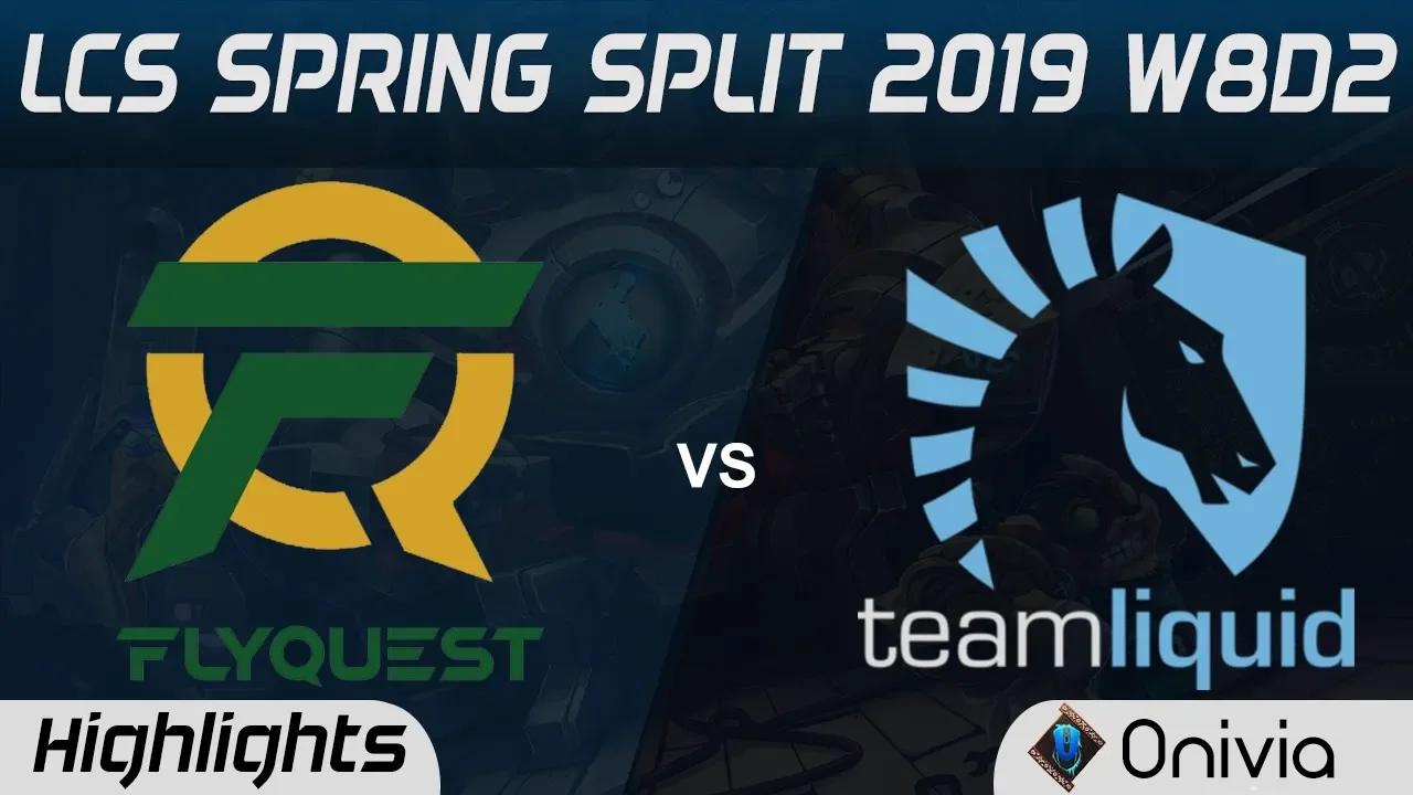 FLY vs TL Highlights LCS Spring 2019 W8D2 Team Liquid vs Flyquest LCS Highlights by Onivia thumbnail