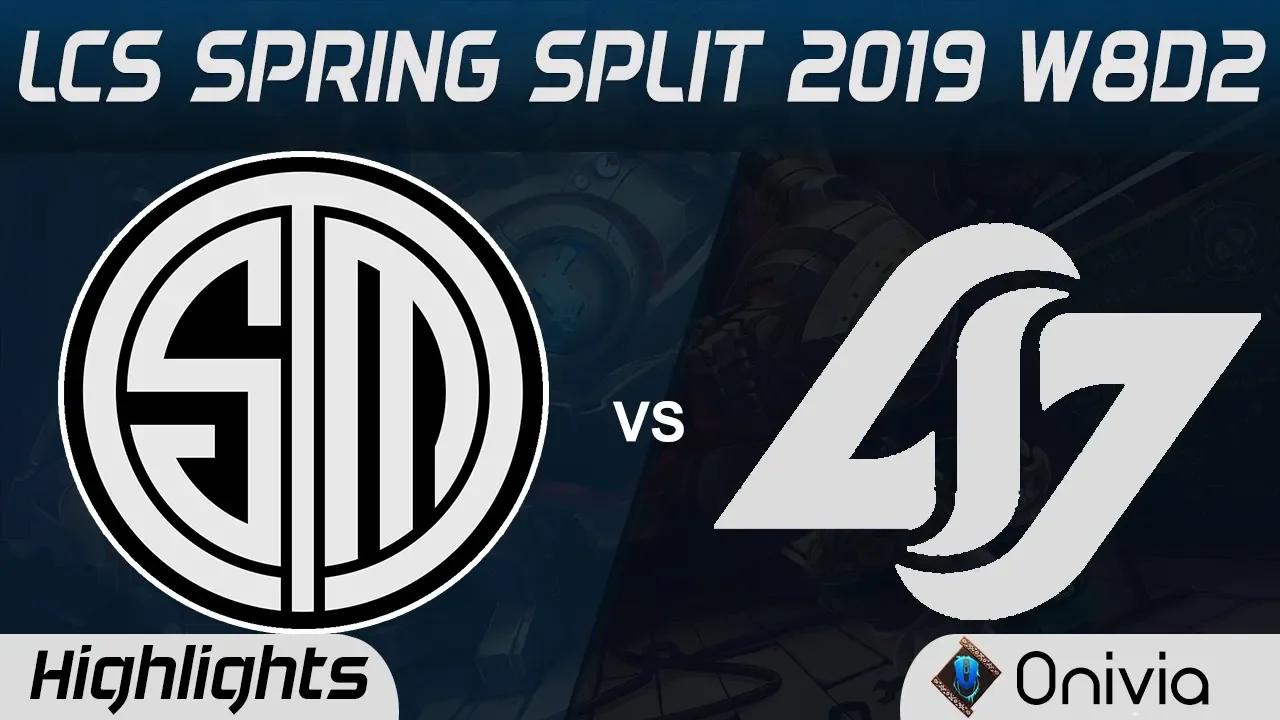 TSM vs CLG Highlights LCS Spring 2019 W8D2 Team Solo Mid vs Counter Logic Gaming LCS Highlights by O thumbnail