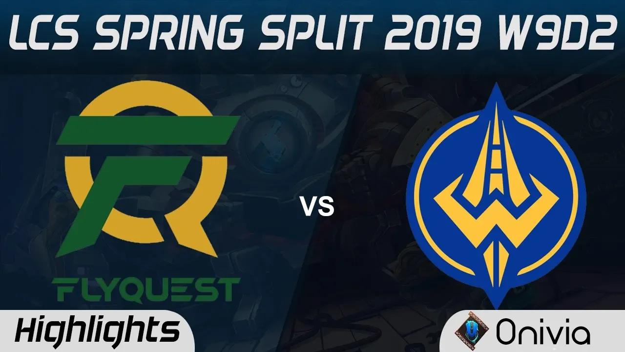 FLY vs GGS Highlights LCS Spring 2019 W9D2 Flyquest vs Golden Guardians LCS Highlights by Onivia thumbnail