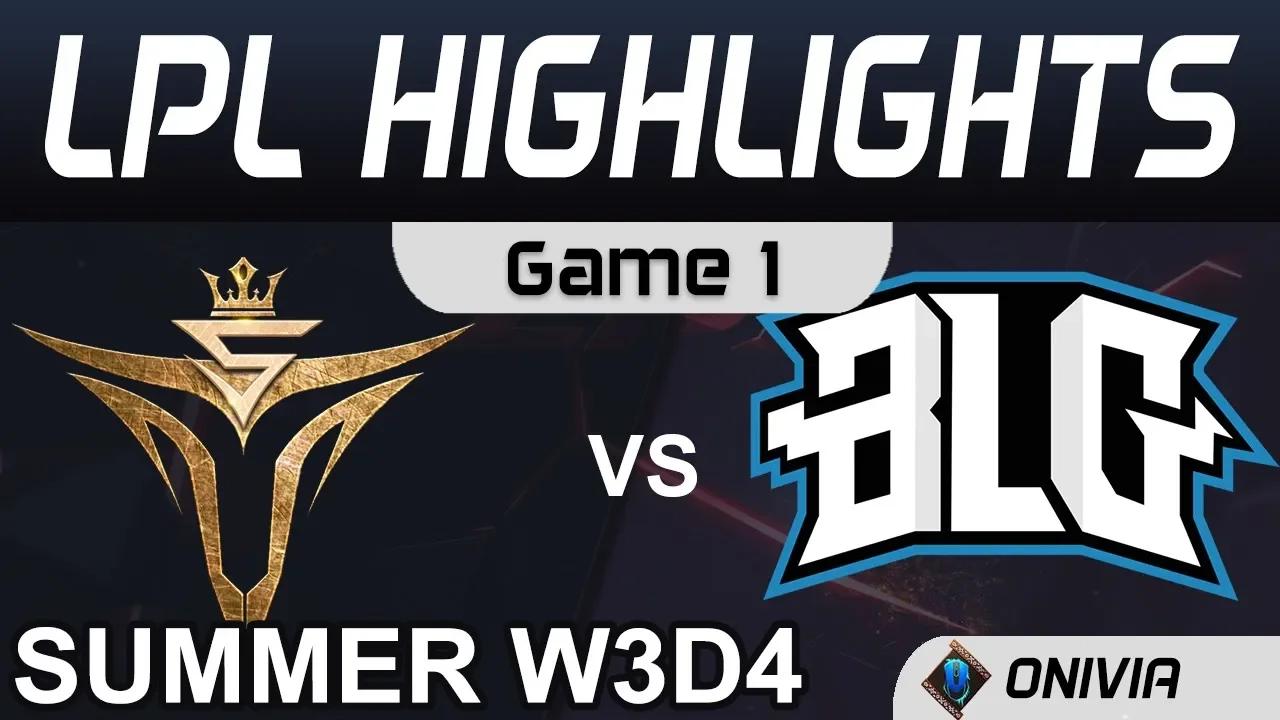 V5 vs BLG Highlights Game 1 LPL Summer Season 2020 W3D4 Victory Five vs Bilibili Gaming by Onivia thumbnail