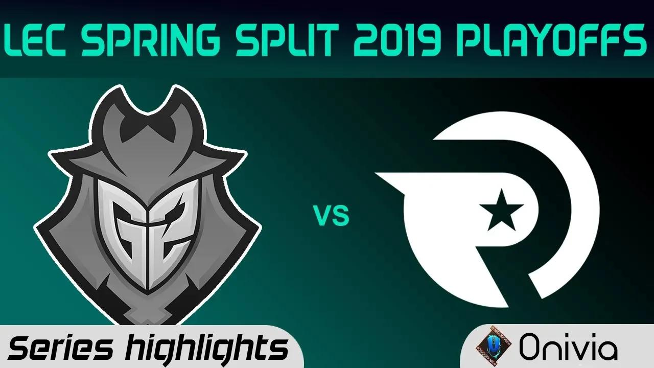 G2 vs OG Highlights All Games LEC Spring 2019 Playoffs G2 Esports vs Origen LEC Highlights By Onivia thumbnail