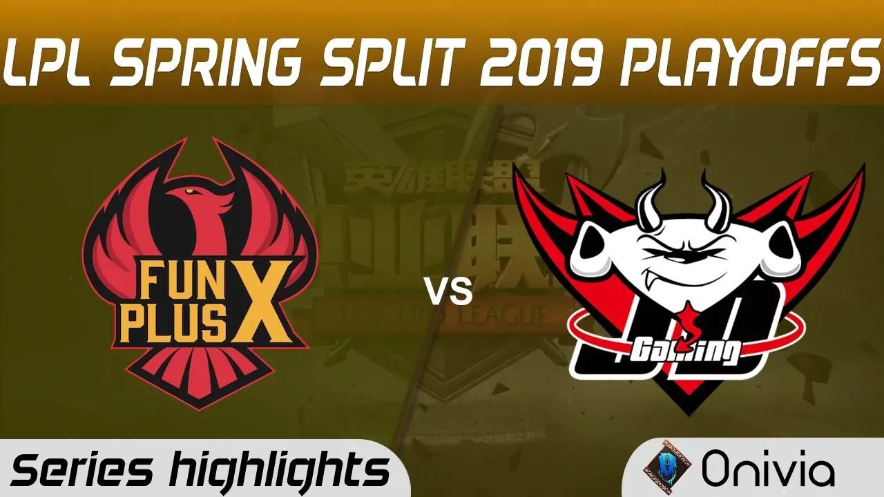 FPX vs JDG Highlights All Games LPL Spring 2019 Playoffs FunPlus Phoenix vs JD Gaming LPL Highlights thumbnail