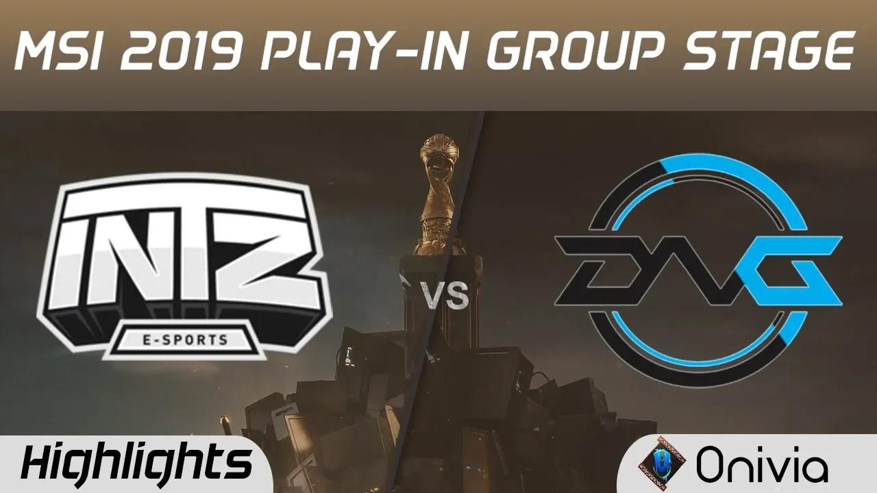 INTZ vs DFM Highlights MSI 2019 Play in Group Stage INTZ E sports vs Detonation Focus Me by Onivia thumbnail