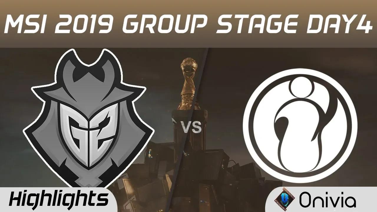 G2 vs IG Highlights MSI 2019 G2 Esports vs Invictus Gaming MSI Highlights by Onivia thumbnail