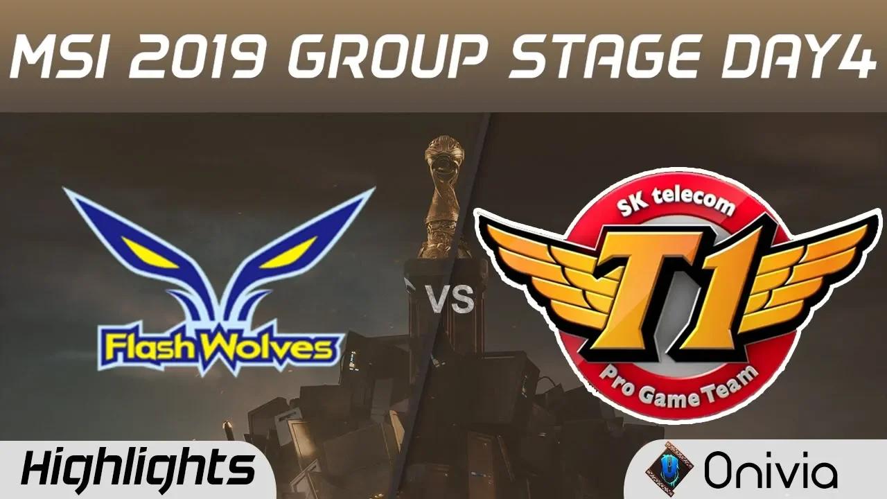 FW vs SKT Highlights MSI 2019 Flash Wolves vs SK Telecom T1 MSI Highlights by Onivia thumbnail