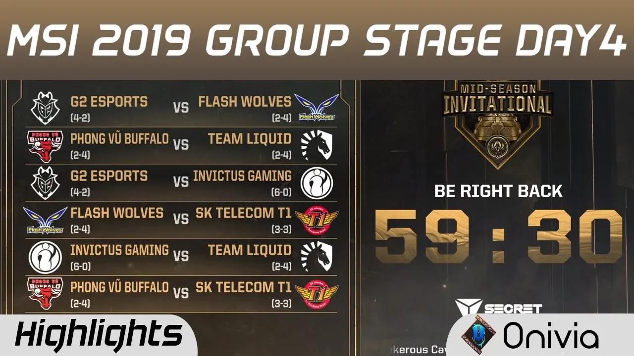 MSI highlights Day 4 All Games MSI 2019 by Onivia thumbnail