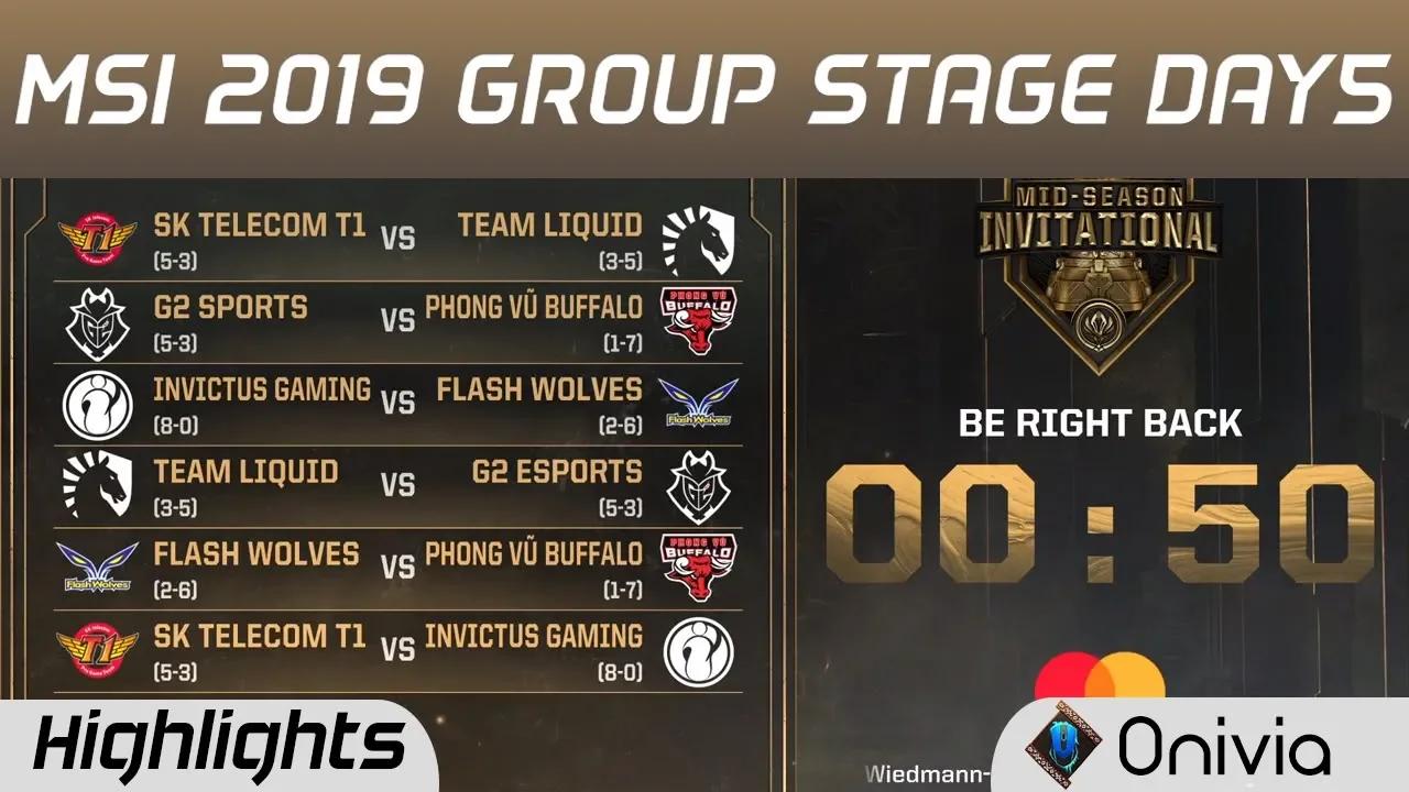 MSI highlights Day 5 All Games MSI 2019 by Onivia thumbnail