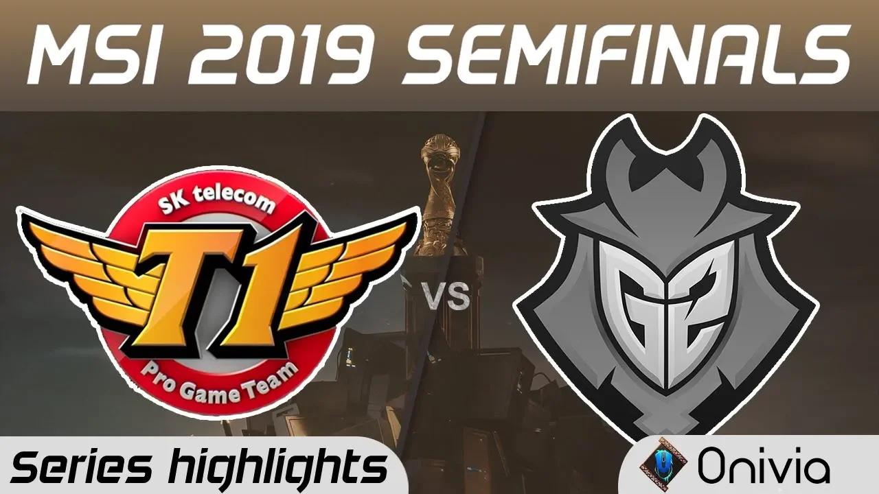 SKT vs G2 Highlights All Games MSI 2019 Semifinals SK Telecom T1 vs G2 Esports by Onivia thumbnail