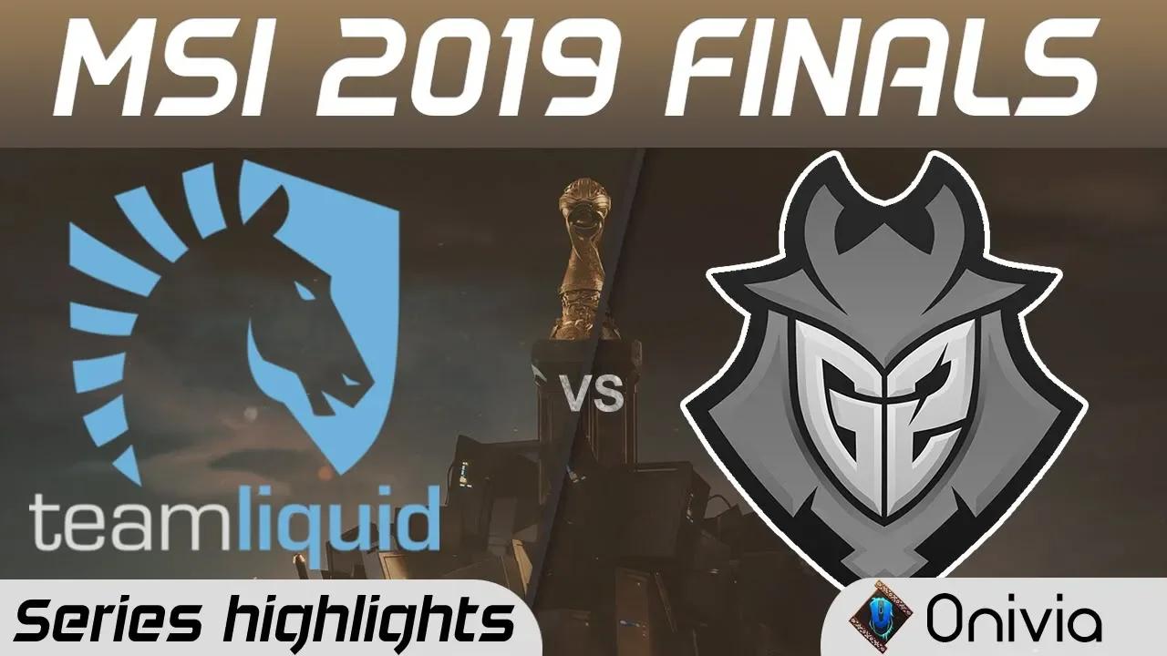 TL vs G2 Highlights All Games MSI 2019 Finals Team Liquid vs G2 Esports by Onivia thumbnail