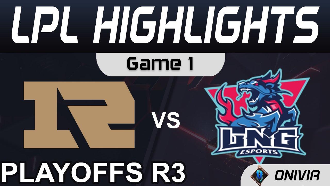 RNG vs LNG Highlights Game 1 LPL Summer Playoffs R3 2021 Royal Never Give Up vs LNG Esports by Onivi thumbnail