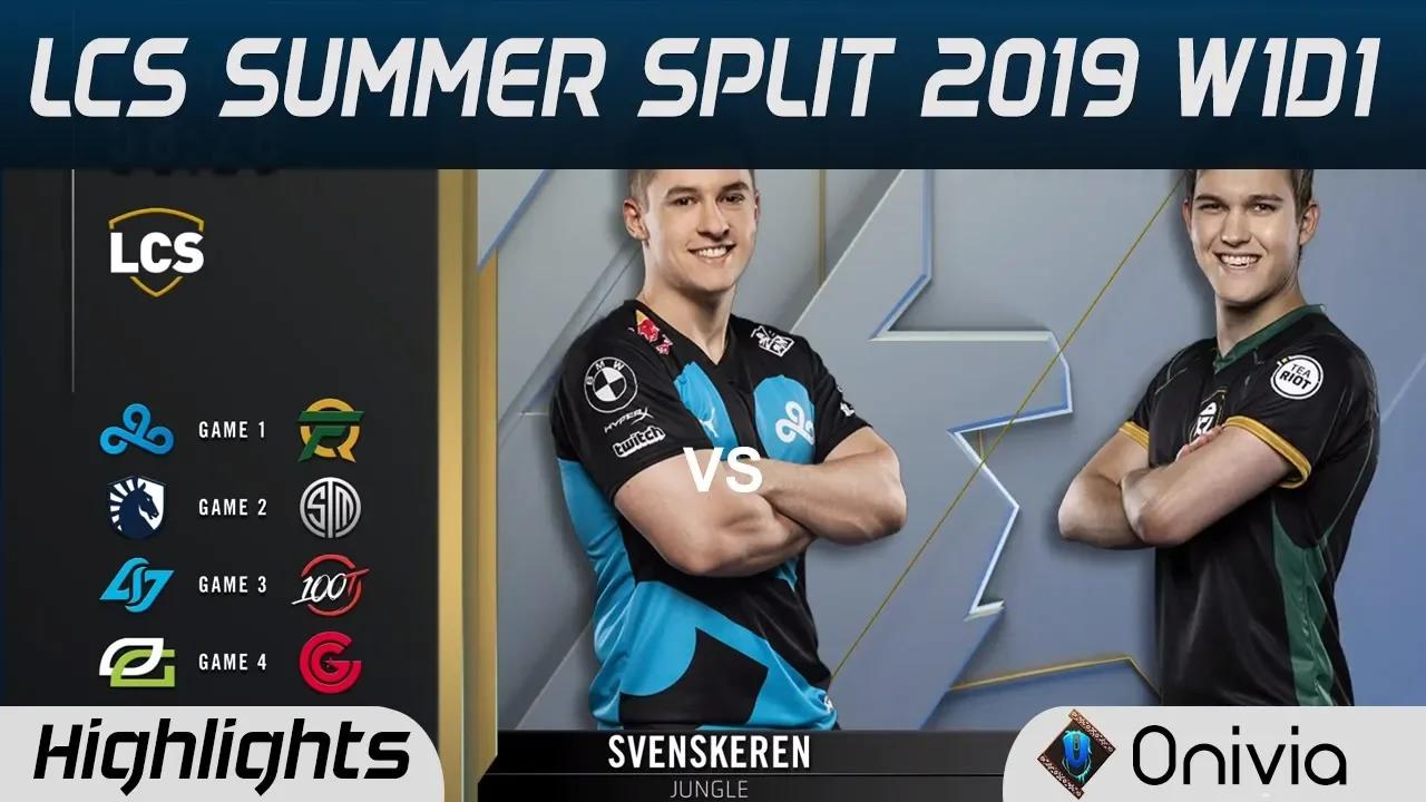 Full Day Highlights LCS Summer 2019 W1D1 By Onivia thumbnail