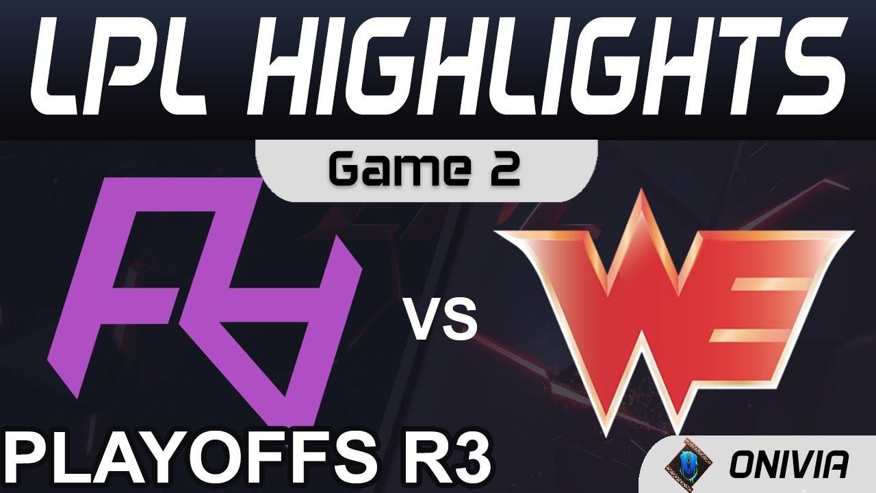 RA vs WE Highlights Game 2 LPL Summer Playoffs R3 2021 Rare Atom vs Team WE by Onivia thumbnail